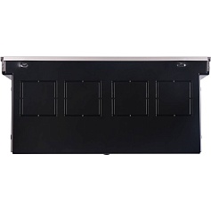 STOUT  Конвектор внутрипольный SCN 80.240.1400 (Решётка роликовая, анодированный алюминий)