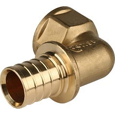 STOUT  Угольник-переходник с внутренней резьбой 32xG 1" для труб из сшитого полиэтилена аксиальный