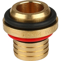 STOUT   Тройник-переходник с наружной резьбой 3/4"х26 для металлопластиковых труб винтовой