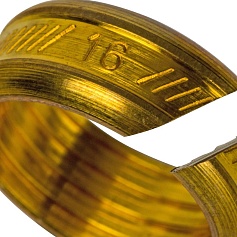 STOUT  Фитинг компрессионный для труб PEX 16х2,2х3/4