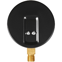 Термоманометр радиальный STOUT в комплекте с автоматическим запорным клапаном, корпус Dn 80 мм 1/2 , 0...120°C, 0-6 бар