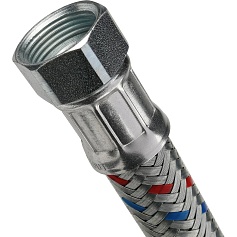 STOUT SHF-ВВ Гибкая подводка для воды  ВР 3/4 х ВР 3/4,  длина 1000 мм