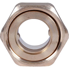 STOUT  Штуцер с накидной гайкой под плоскую прокладку G 1M-G1 1/4RN