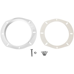 STOUT SCR-6010-000011 STOUT Фланец комплект D100 (прокладка фланца, фланец пластиковый, саморезы)