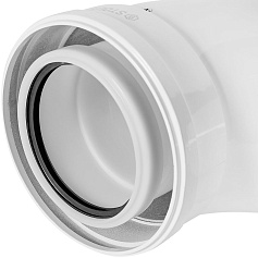 STOUT SCR-1116-000090 STOUT Отвод 90° конденсац. коакс. D110(п-м)/160(п-м)