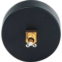 STOUT SIM-0005 Термоманометр аксиальный в комплекте с автоматическим запорным клапаном. Корпус Dn 80 мм 1/2", 0...120°C, 0-4 бар.