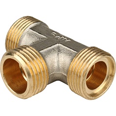 STOUT   Тройник-переходник с наружной резьбой 1/2"х16 для металлопластиковых труб винтовой