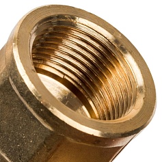 STOUT  Тройник-переходник с внутренней резьбой 20xR 3/4" для труб из сшитого полиэтилена аксиальный