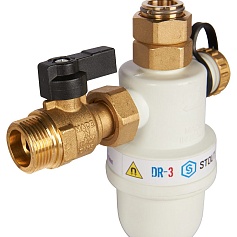 STOUT SFW SFW-0072-000020 STOUT Фильтр -шламоотделитель с магнитом для настенных котлов, G 3/4M-G 3/4RN-G 3/4M,