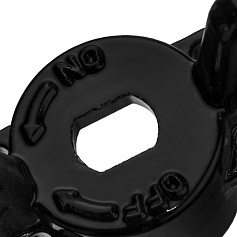 STOUT  Ручка-бабочка для шарового крана STOUT 1/2"-3/4" (Чёрная)