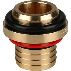 STOUT   Угольник-переходник с наружной резьбой 3/4"х26 для металлопластиковых труб винтовой