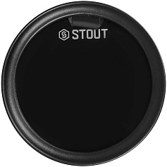 Умная термостатическая головка STOUT Zigbee, Черная