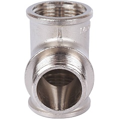 STOUT  Тройник ВНВ никелированный 1"x1"x1"