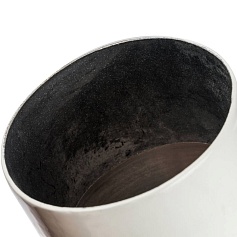 STOUT  Элемент дымохода  горизонтальный DN80  п/м с патрубком для отвода конденсата