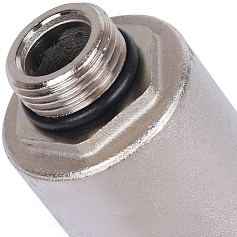 STOUT  Воздухоотводчик автоматический вертикальный выпуск, нар.р. 1/2" никель., уплотнительное кольцо - NBR