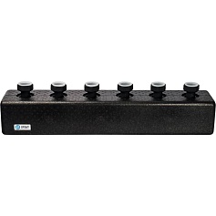 STOUT SDG-0016 Стальной распределительный коллектор 3 отопительных контура. В теплоизоляции DN 25