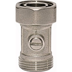 STOUT  Узел нижнего подключения для радиатора, раздельный 3/4"