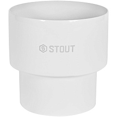 STOUT SCR-8125-000006 STOUT Адаптер соединительный традиц. переход с D100(п) на D125(п)