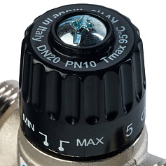 STOUT  Термостатический смесительный клапан для систем отопления и ГВС 1" НР   35-60°С KV 1,6