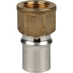 STOUT   Переходник с внутренней резьбой 1/2"х20 для металлопластиковых труб прессовой