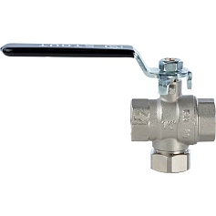 STOUT  Кран шаровой с фильтром 1/2