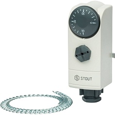 STOUT STE-0006 Термостат накладной WTC-ES