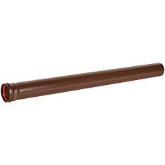STOUT SCR-0080-701000 STOUT Удлинитель дымохода традиц. D80(п-м), L1000, КОРИЧНЕВЫЙ