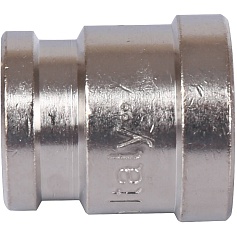 STOUT  Муфта ВВ переходная никелированная 3/8X1/4