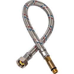 STOUT SHF-1035 Гибкая подводка для воды  M 10 (35мм) х ВР 3/8,  длина 400 мм