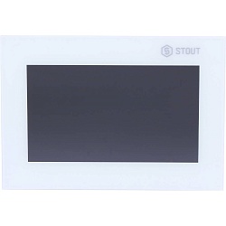 STOUT  Проводная контрольная панель управления M-7, белая