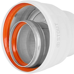 STOUT SCR-8125-000005 STOUT Адаптер соединительный традиц. переход с D60(п)/100(п) на D80(м)/125(м)