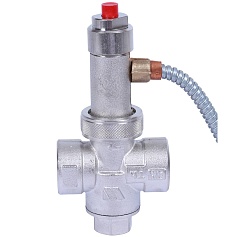 STOUT SVS-0007 Термоклапан для твердотопливных котлов 1/2", капиляр, 1300 мм.