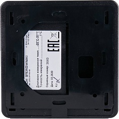 STOUT  Проводной комнатный датчик C-7p, черный