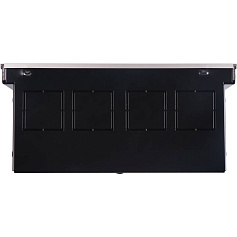 STOUT Конвектор внутрипольный SCN 110.240.1600 (Решётка роликовая, анодированный алюминий)