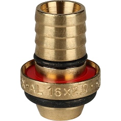 STOUT   Переходник с внутренней резьбой 1/2"х16 для металлопластиковых труб винтовой