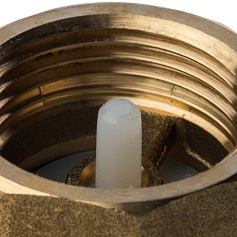 STOUT  1" Клапан обратный пружинный муфтовый с пластиковым седлом