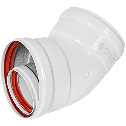 STOUT SCR-6010-000145 STOUT Отвод 45° традиц. коакс. D60(м-м)/100(м-м)