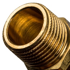 STOUT  Переходник с наружной резьбой 16xR 1/2" для труб из сшитого полиэтилена аксиальный