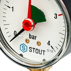 STOUT SVS-0004 Группа безопасности котла  (до 50 кВт) (без теплоизоляции)