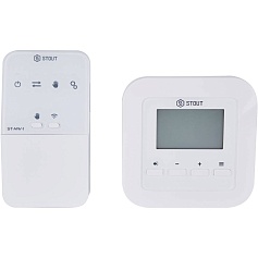 STOUT  Беспроводной комнатный двухпозиционный регулятор ST-295v2, белый
