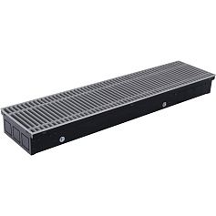 STOUT  Конвектор внутрипольный SCN 80.190.800 (Решётка роликовая, анодированный алюминий)