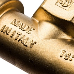 STOUT  Тройник-переходник с внутренней резьбой 32xR 1" для труб из сшитого полиэтилена аксиальный