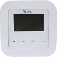 STOUT  Проводной комнатный регулятор RI-1 с RS-связью