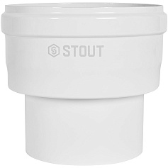 STOUT SCR-8125-000008 STOUT Адаптер соединительный традиц. переход с D100(п) на D125(м)