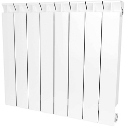 STOUT  STYLE 500 8 секций радиатор биметаллический боковое подключение (белый RAL 9010)