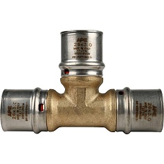 STOUT   Тройник равнопроходный 26х26х26 для металлопластиковых труб прессовой