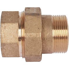 STOUT  Разъемное соединение "американка" ВН, уплотнение под гайкой o-ring кольцо  1"1/2