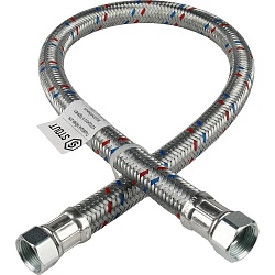 STOUT SHF-ВВ Гибкая подводка для воды  ВР 3/4 х ВР 3/4,  длина 1000 мм