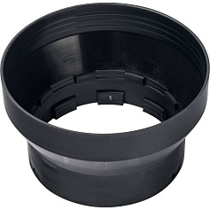 STOUT  Элемент дымохода адаптер пластиковый DN101/133, для гермитизации терминала при проходе через крышу