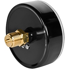Манометр аксиальный STOUT корпус Dn 100 мм 1/2 , 0...10 бар, кл.2.5